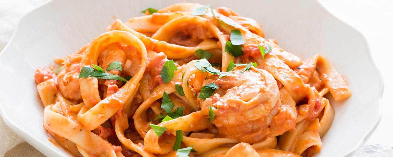 Shrimp Penne alla Vodka